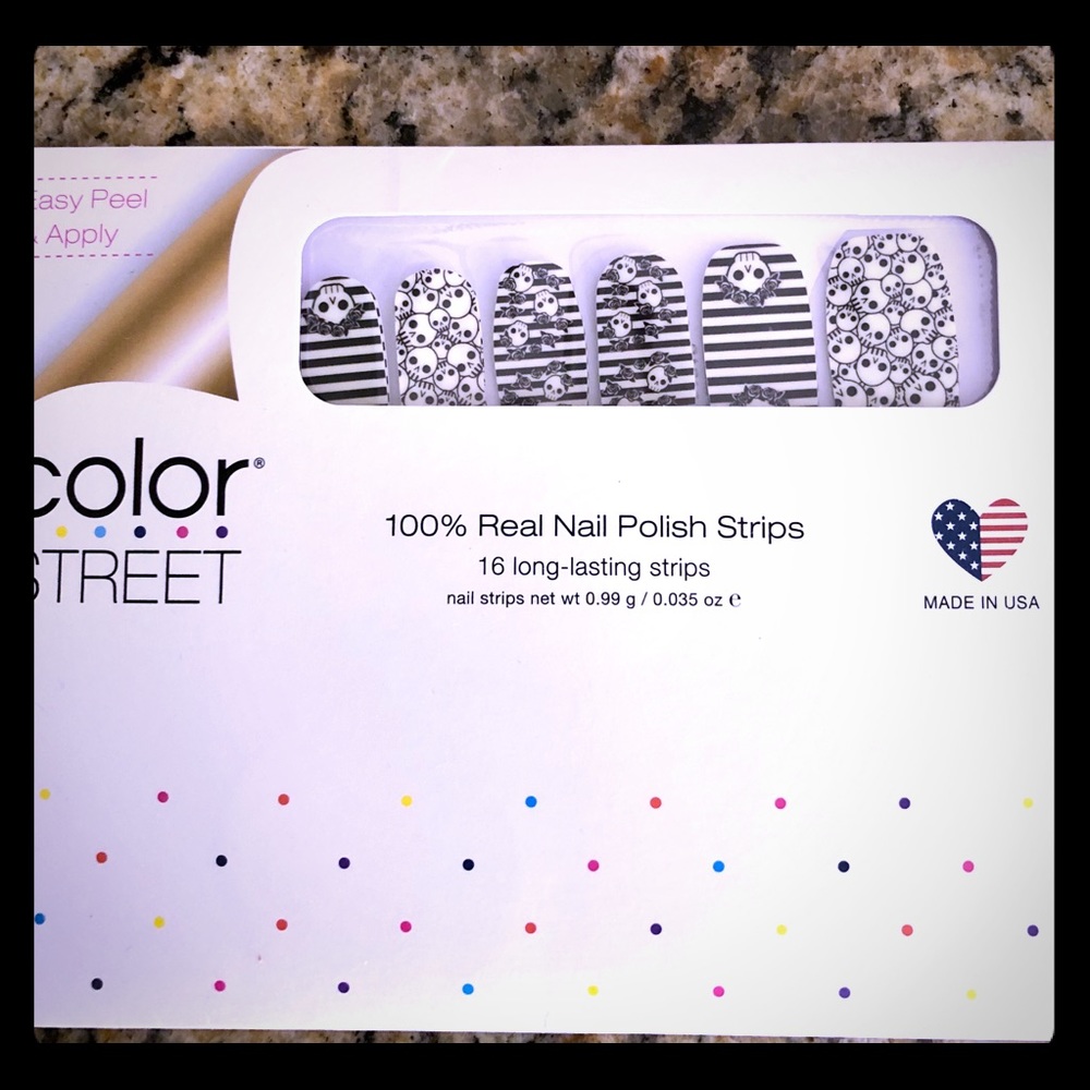 Colorstreet  nail strips..skulls